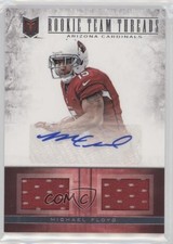 2012 Panini Momentum Combo Signatures 21/25 Michael Floyd #6 Auto 0c2