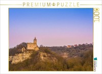 Calvendo Puzzle Rudelsburg Am Abend | 1000 Teile Lege-GrößE 64X48Cm Foto-Puzzle