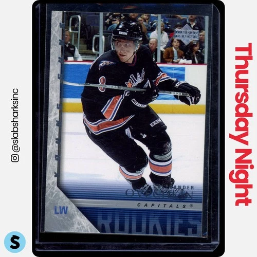 2005 UPPER DECK #443 ALEXANDER OVECHKIN YOUNG GUNS RC ROOKIE