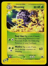 Pokemon Card - Weezing Expedition Base Set 70/165 Rare