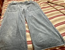 Wearables XCVI CROPPED COTTON PANTS STRETCH WAIST M