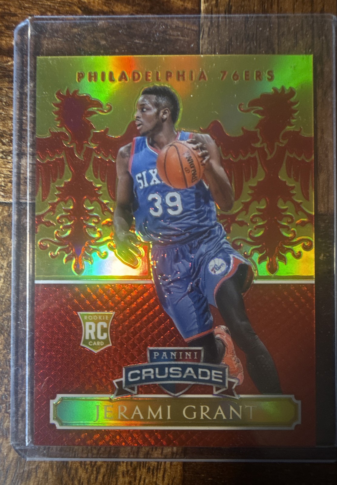 2014-15 Panini Excalibur - Crusade Jerami Grant #174 Red /99 (RC)