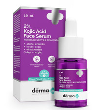 Derma Co 2 Kojic Acid Face Serum Dark Spot Pigmentation Alpha Arbutin-10ml