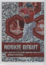 2021 Panini Mosaic Rookie Debut Quick Pitch Mosaic Prizm Bobby Dalbec #RD18 2o7