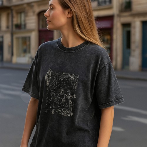 100% Baumwolle Drop Shoulder T-Shirt Customized T-Shirt mit Foto - Bild 10 von 13