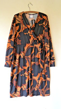 BNWT  QVC Kim & Co Printed Faux Wrap Dress Sz XL