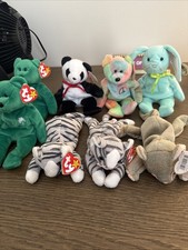 TY Beanie Original Baby Collection x8 - All MINT WITH TAGS