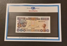Banknoten der welt  - Guinea 100 Francs 1998 - Banknoten Das geld der welt