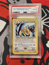 2002 POKEMON NEO DESTINY 14 LIGHT DRAGONITE-HOLONEAR MINT-MINT 8