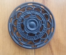 Coalbrookdale Company Cast Iron Trivet 8" Diameter Vintage Condition