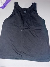 Fruit Of The Loom Black Tanktops Girls Medium