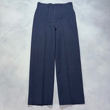 Vintage 1950's Korean War Wool Trousers Pants 29x29 USAF Serge Blue-84 Military