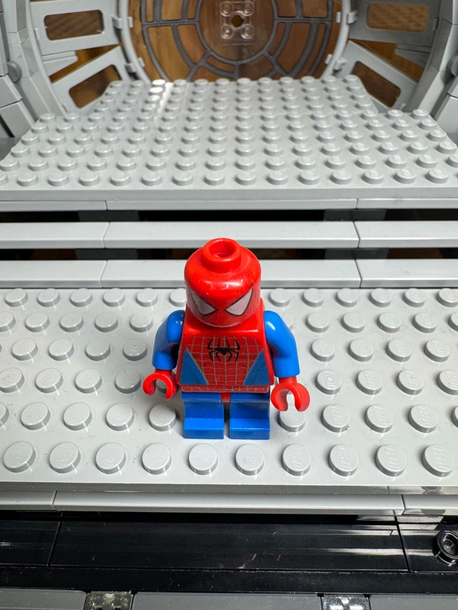 LEGO Spider-Man Minifigur - spd001 - Blue Arms & Legs Silver Webbing 2003 - rare