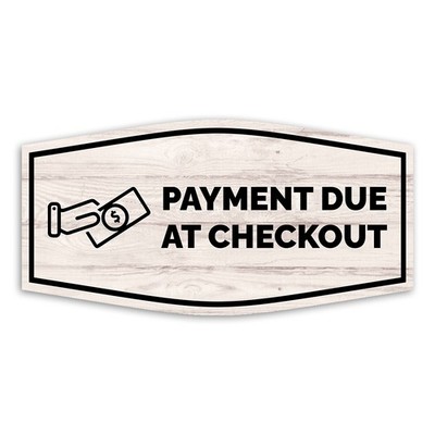 Fancy Plus Payment Plans Available Wall or Door Sign | Reception Clinic Signs
