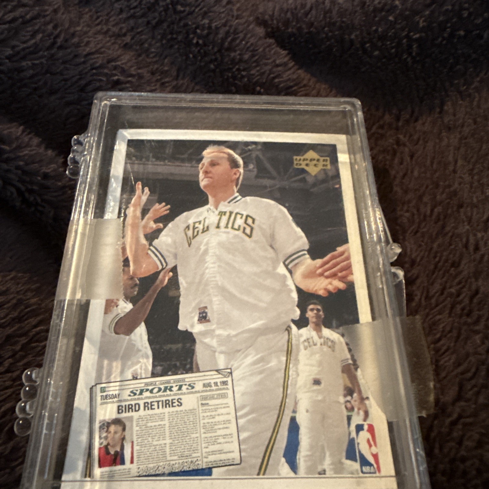 1992-93 Upper Deck #SP1 Larry Bird / Magic Johnson