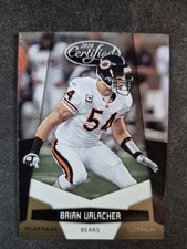 2010 Panini Certified Brian Urlacher Platinum Gold #/10 Bears HOF