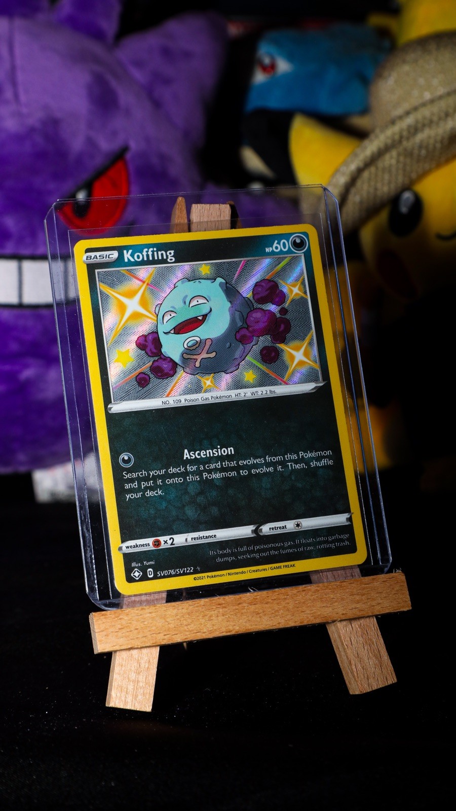 Koffing SV076/SV122 Shining Fates: Shiny Vault Holo NM