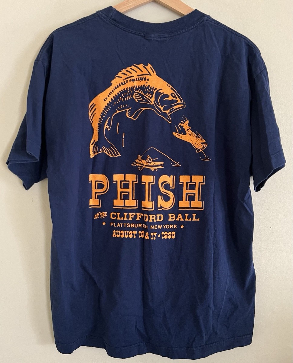 Vintage Phish Clifford Ball 1996 L Shirt Band Tee Rare Tour