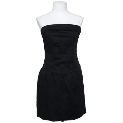 Mango Casual Sportswear, Kleid, Größe: L, Schwarz, Baumwolle/Elasthan #rTm