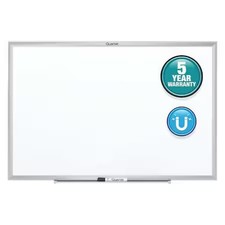 Quartet Sm535 Dry Erase Board, 36", 60", White, Gloss