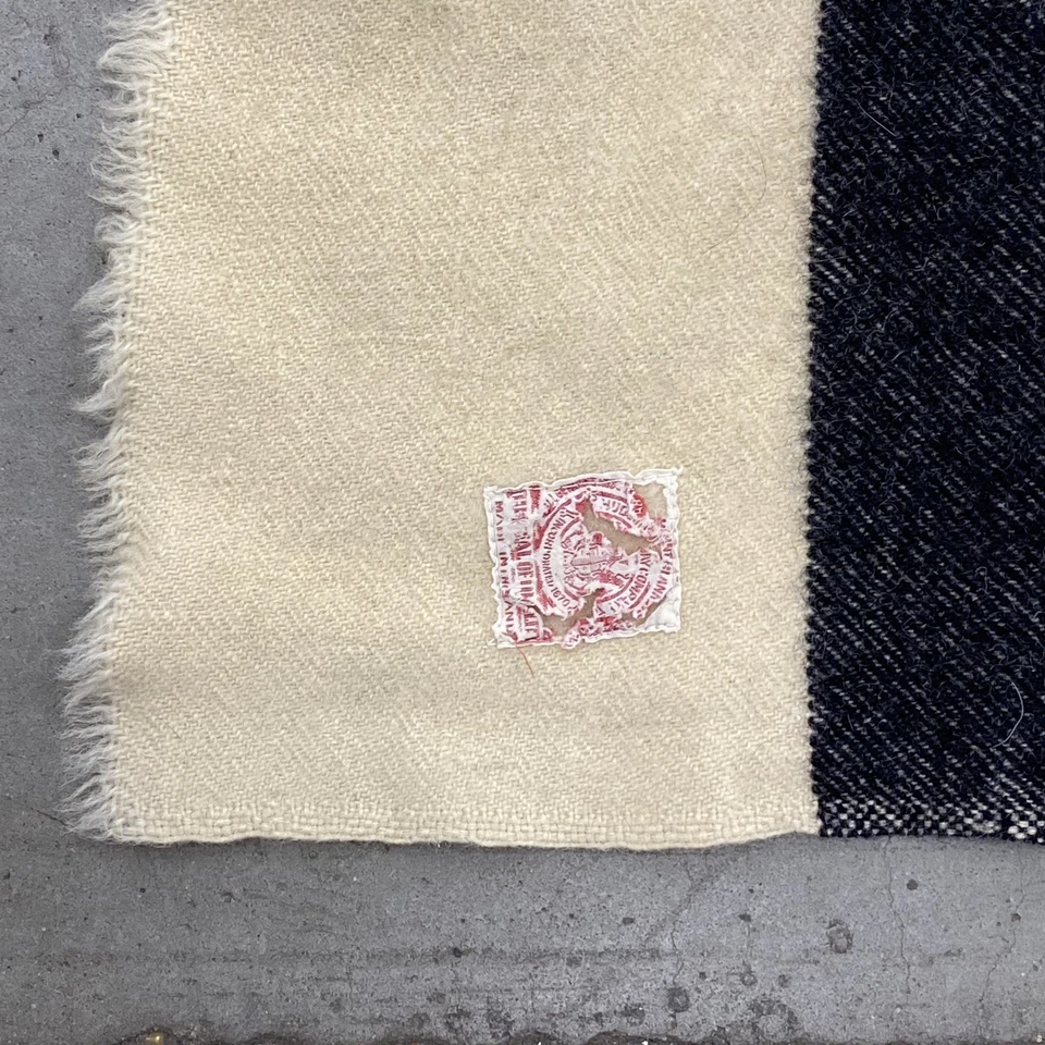 Hudson's Bay Company Multistripe Point Blanket 100% Wool Made in England 89"x71" - Image 3 of 4