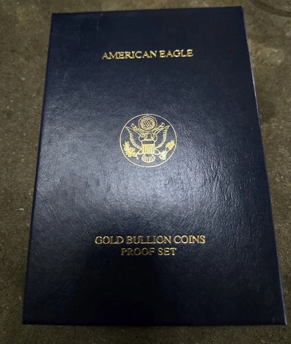 American Eagle Gold Bullion Coins Proof Set BOX ONLY 1996