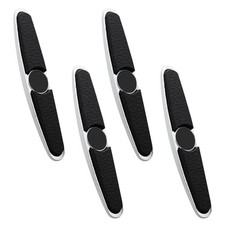 4PCS Car Door Edge Guards, Metal Anti-Collision Vehicle Side Door Strip, Anti
