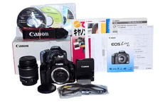 Canon EOS Kiss X2 / Rebel XSi /450D 12.2 MP 18-55mm Lenses  "Count 536" [Mint]