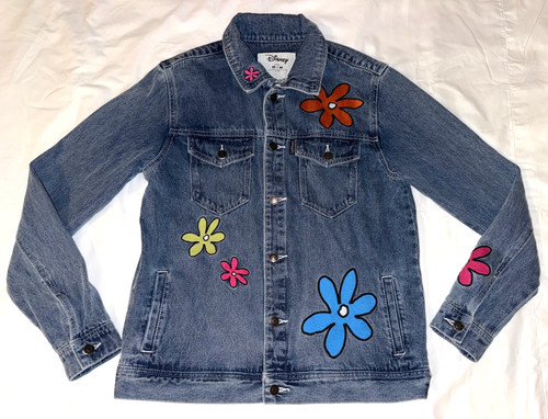 Lizzie McGuire Embroidered Denim Jacket Cakeworthy Limited Edition Size Medium