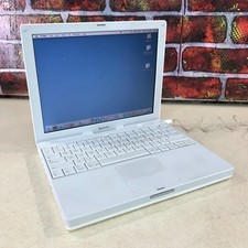 Apple iBook G4 14" 2005 PowerPC 1.33GHz 512MB RAM OS X Tiger W/Power Adapter