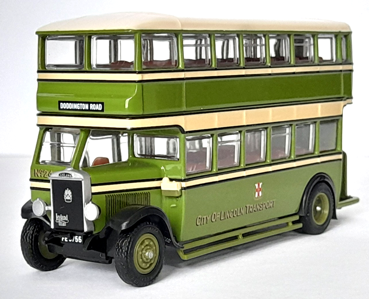 EFE 27206 Leyland Titan TD1 Double Decker Open Staircase Bus - City of Lincoln