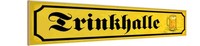 Holzschild 10X46 Cm Trinkhalle Kneipe Bier Essen Trinken Deko Geschenk Holz Schi
