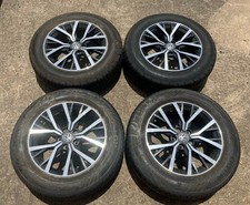 2018-2021 Volkswagen Vw Tiguan Wheels Rim Set 17 5nn601025knq9 Oem No Tires