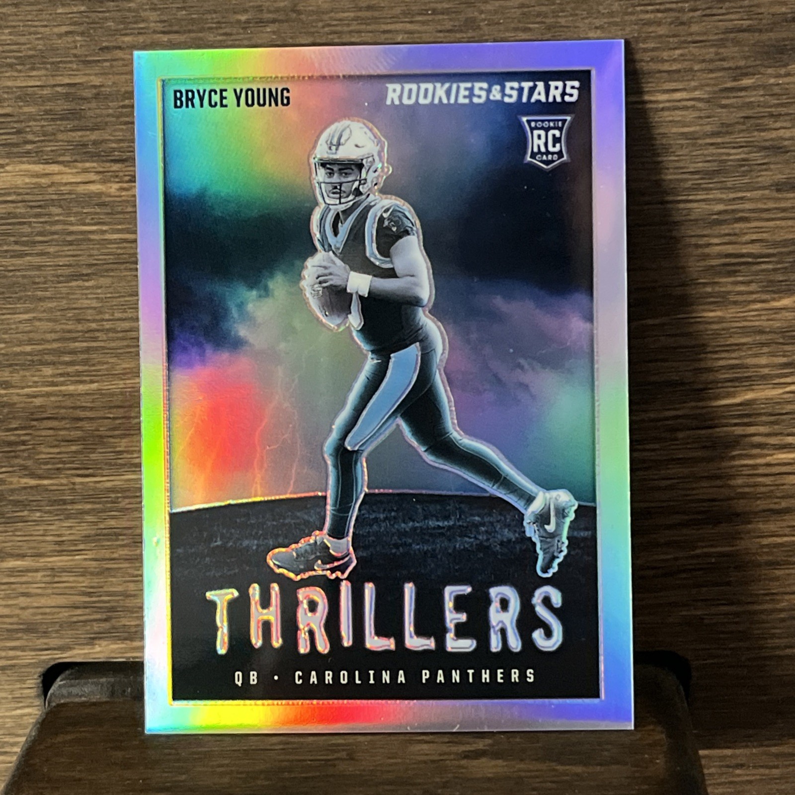 2023 Panini Rookies & Stars - Thrillers Silver #TH-5 Bryce Young (RC) Panthers