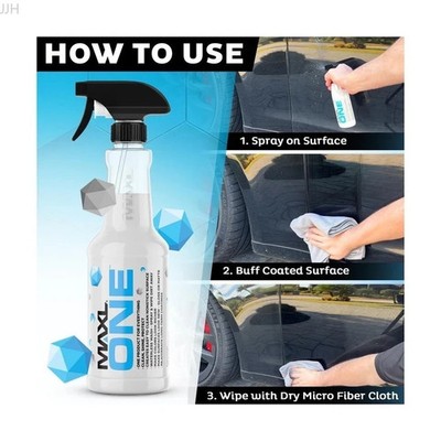 `Maxlone Car Spray Coating Agent Quick Spray Wipe Multi Functional`