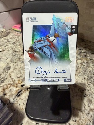 Bo Jackson Battle Arena Update #BFA-86 Wizard Ice Auto /50 Ozzie Smith