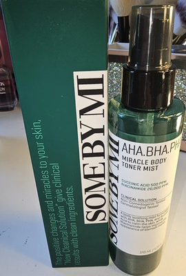 #ad #ad SOME BY MI AHA BHA PHA Miracle Body Toner Mist 140ml Niacinamide $11.89