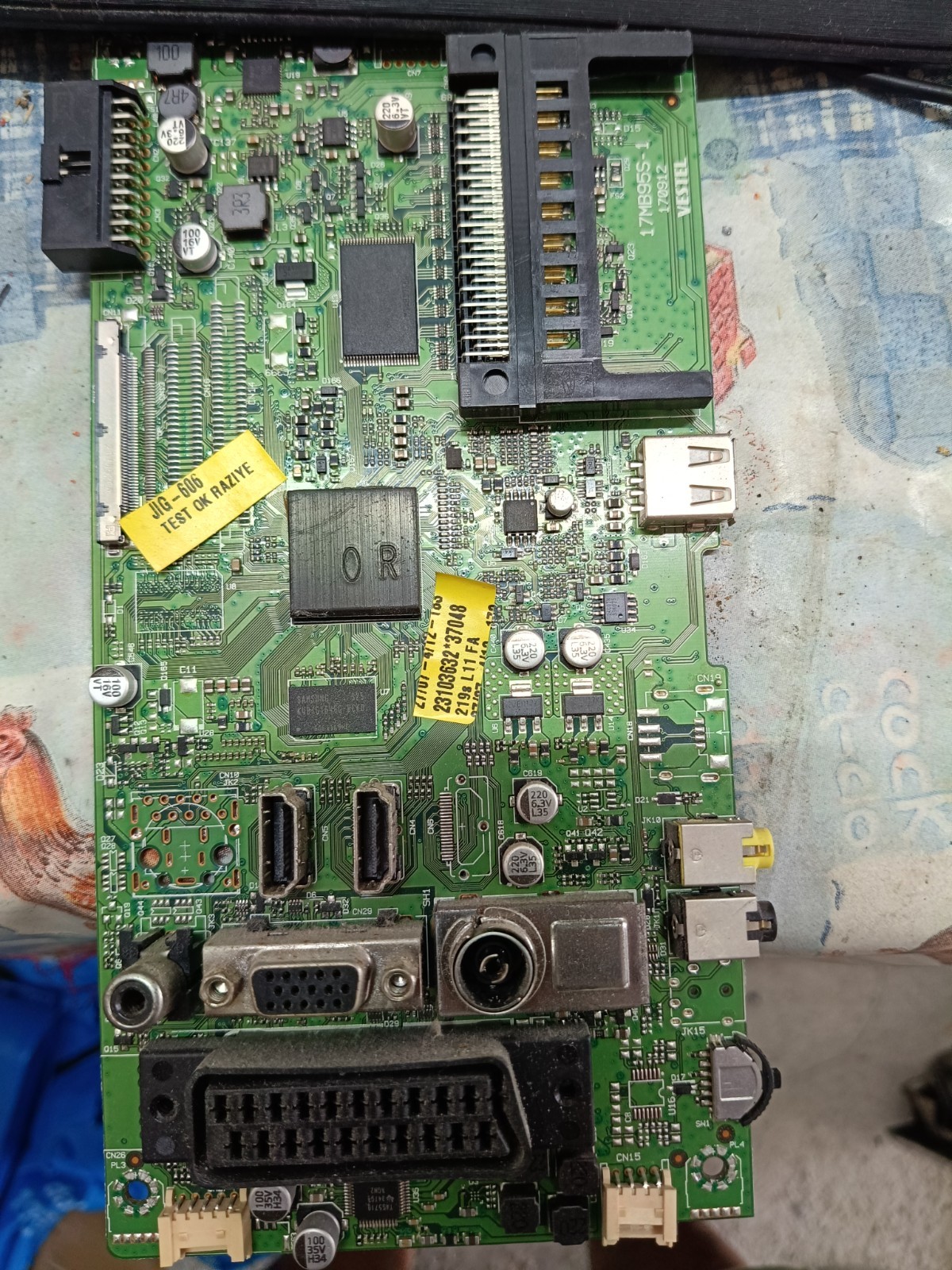 ricambi tv per akai 432
