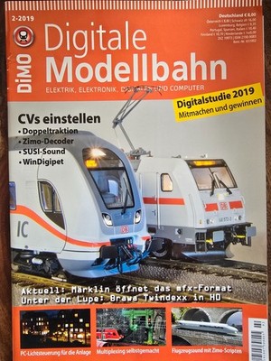 Digitale Modellbahn MIBA Eisenbahn Journal Heft 2019 - 2
