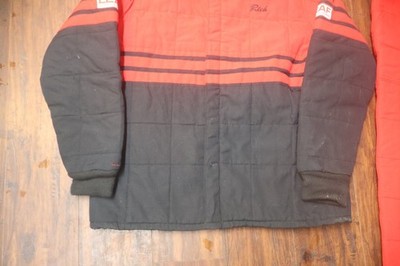 Nice Clean Vintage 2002 LEAF Racewear Nomex Red Black Race Fire
