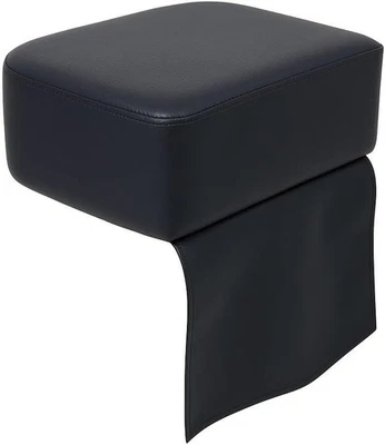 Black Salon Barber Chair Child Booster Seat Cushion, 8.5x28x15cm, by NM Beauty