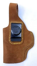 Jay-Pee Brown Leather 2N Suede Clip Holster H&K USP Compact Left Hand