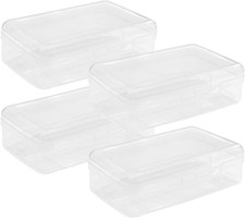 Large Capacity Clear Pencil Box, Pencil Case, Plastic Pencil Boxes, Stackable De