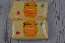 Johnson s Baby Honey Soap 2018 2 Bars NEW