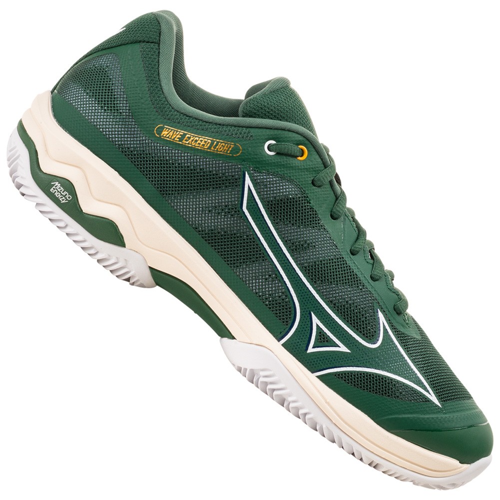 Легкие теннисные кроссовки Mizuno Wave Except с грунтовым покрытием Herren Sport grn neu 15390₽