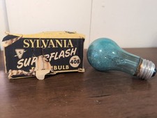 Sylvania No. 40B Superflash Blue Flash Bulb