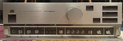 Vintage JVC A-X55 stereo amplifier with MM/MC phono preamp and