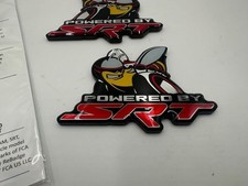 Dodge Challenger Charger 300 Powered By Srt Angry Bee Fender Emblem Decal Badge