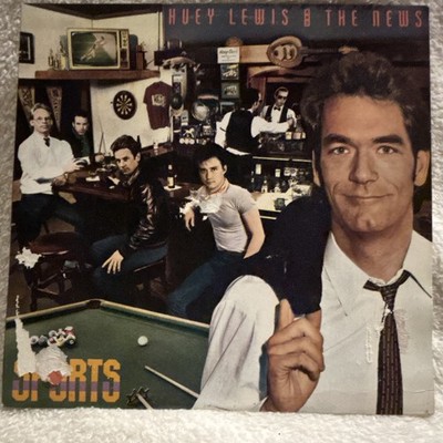 Huey Lewis & The News Sports Chrysalis Rock 12'' Vinyl LP Record Cardboard Sleeve
