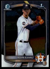 2025 Bowman Chrome Prospects Kevin Alvarez #BCP-227 Base 1st Bowman